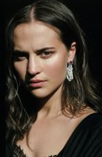 ALICIA VIKANDER for Harper
