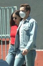 ALISON BRIE and Dave Franco Out in Los Angeles 04/23/2022