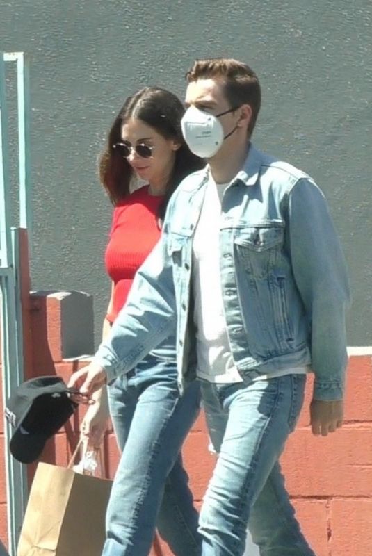 ALISON BRIE and Dave Franco Out in Los Angeles 04/23/2022