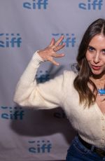 ALISON BRIE at Spin Me Round Screening at Egyptian Theatre in Seattle 04/15/2022
