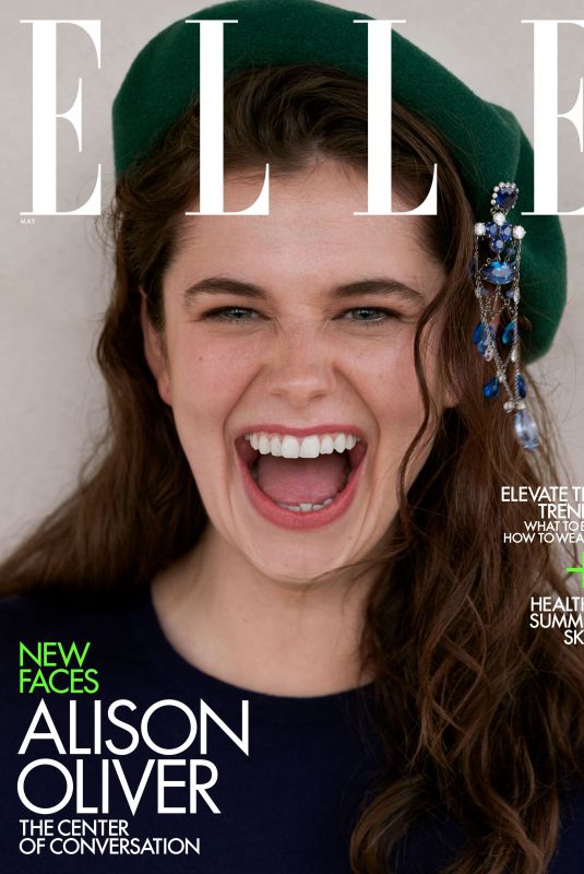 ALISON OLIVER for Elle Magazine, May 2022