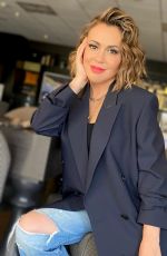 ALYSSA MILANO - Instagram Photos 04/25/2022