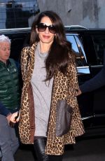 AMAL CLOONEY Out and About in New York 04/29/2022