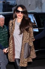 AMAL CLOONEY Out and About in New York 04/29/2022