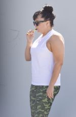 AMANDA BYNES and Paul Michael Out in Los Angeles 03/31/2022