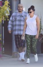 AMANDA BYNES and Paul Michael Out in Los Angeles 03/31/2022