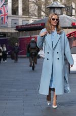 AMANDA HOLDEN at Global Radio Studios in London 04/01/2022