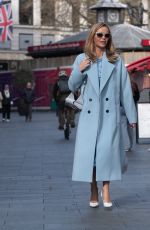 AMANDA HOLDEN at Global Radio Studios in London 04/01/2022