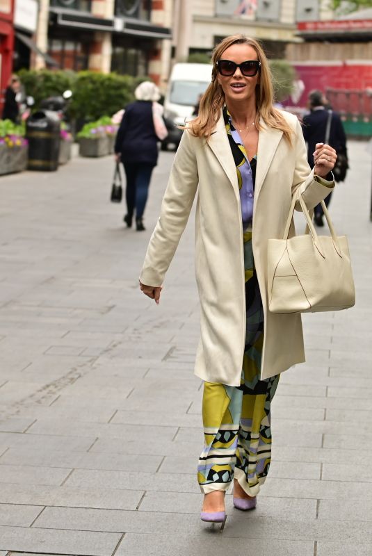 AMANDA HOLDEN Out in London 04/29/2022