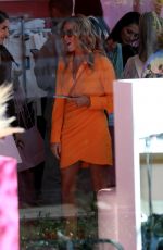 AMANDA HOLDEN Shopping at Pretty Little Thing in West Hollywood 04/12/2022
