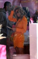 AMANDA HOLDEN Shopping at Pretty Little Thing in West Hollywood 04/12/2022