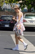 AMANDA KLOOTS Makes a Wardrobe Change at a Dance Class in Los Angeles 04/29/2022