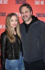 AMANDA SEYFRIED at Take Me Out Opening Night on Broadway at Hayes Theatre in New York 04/04/2022