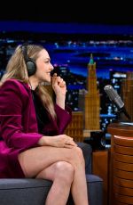 AMANDA SEYFRIED at Tonight Show Starring Jimmy Fallon 04/05/2022