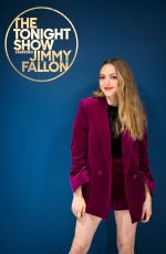AMANDA SEYFRIED at Tonight Show Starring Jimmy Fallon 04/05/2022
