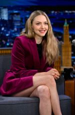 AMANDA SEYFRIED at Tonight Show Starring Jimmy Fallon 04/05/2022