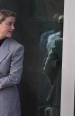 AMBER HEARD Leaves Fairfax County Courthouse in Fairfax 04/12/2022