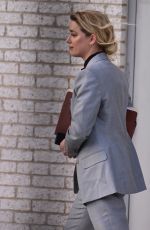 AMBER HEARD Leaves Fairfax County Courthouse in Fairfax 04/12/2022