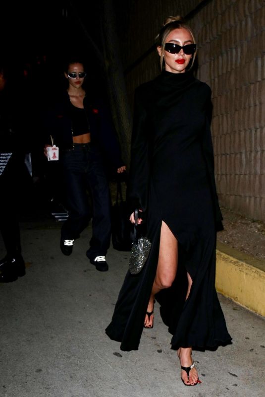 AMELIA and DELILAH HAMLIN Arrives at Alexander Wang