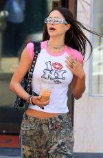 AMELIA HAMLIN at a Nail Salon in Beverly Hills 04/18/2022