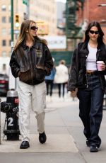 AMELIA HAMLIN Out with Friends in New York 04/10/2022