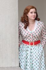 AMY ADAMS and Patrick Dempsey on the Set of Disenchanted in New York 04/06/2022