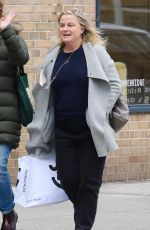 AMY POEHLER Out with a Friend in New York 04/19/2022