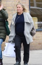 AMY POEHLER Out with a Friend in New York 04/19/2022