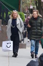 AMY POEHLER Out with a Friend in New York 04/19/2022