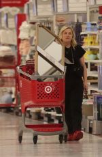AMY POEHLER Shopping at Target in Los Angeles 04/10/2022