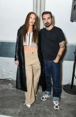 ANASTASIA KARANIKOLAOU at Palm Angels 2022 Collection Runway Show in Milan 02/25/2022