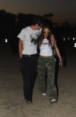 ANASTASIA KARANIKOLAOU Out at Coachella in Indio 04/24/2022