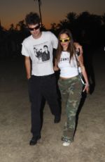 ANASTASIA KARANIKOLAOU Out at Coachella in Indio 04/24/2022