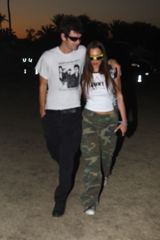 ANASTASIA KARANIKOLAOU Out at Coachella in Indio 04/24/2022