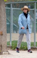 ANDIE MACDOWELL Out and About in Los Angeles 04/07/2022