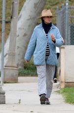 ANDIE MACDOWELL Out and About in Los Angeles 04/07/2022
