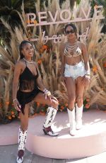 ANGEL + DREN at Revolve Festival at Coachella Valley Music and Arts Festival 04/17/2022