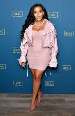 ANGELA SIMMONS at AMC Upfronts Photocall in New York 04/06/2022
