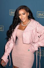 ANGELA SIMMONS at AMC Upfronts Photocall in New York 04/06/2022