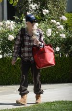 ANNA FARIS Out and About in Los Angeles 04/21/2022