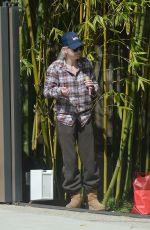ANNA FARIS Out and About in Los Angeles 04/21/2022