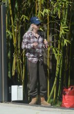 ANNA FARIS Out and About in Los Angeles 04/21/2022