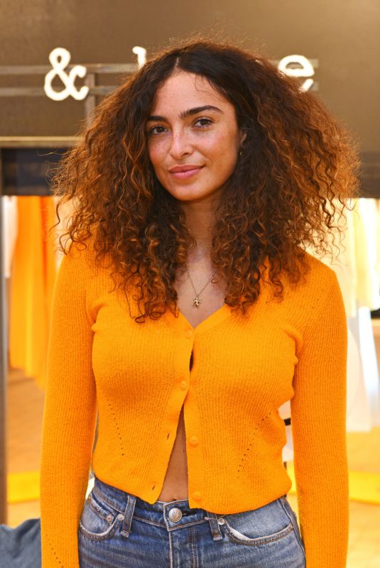 ANNA SHAFFER at Rag & Bone Spring 2022 Pop-up at Selfridges in London 04/20/2022