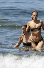 ANNALYNNE and RACHEL MCCORD in Bikinis at a Beach in Los Angeles 04/26/2022