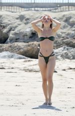 ANNALYNNE and RACHEL MCCORD in Bikinis at a Beach in Los Angeles 04/26/2022