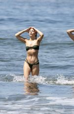 ANNALYNNE and RACHEL MCCORD in Bikinis at a Beach in Los Angeles 04/26/2022
