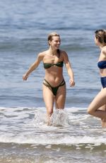 ANNALYNNE and RACHEL MCCORD in Bikinis at a Beach in Los Angeles 04/26/2022