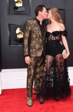 ANNIKA BACKES VERWEST at 64th Annual Grammy Awards in Las Vegas 04/03/2022