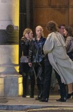 ANYA TAYLOR-JOY and Malcolm McRae at a Dinner Date in London 04/04/2022