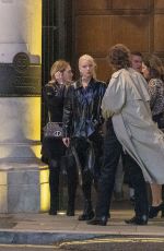 ANYA TAYLOR-JOY and Malcolm McRae at a Dinner Date in London 04/04/2022